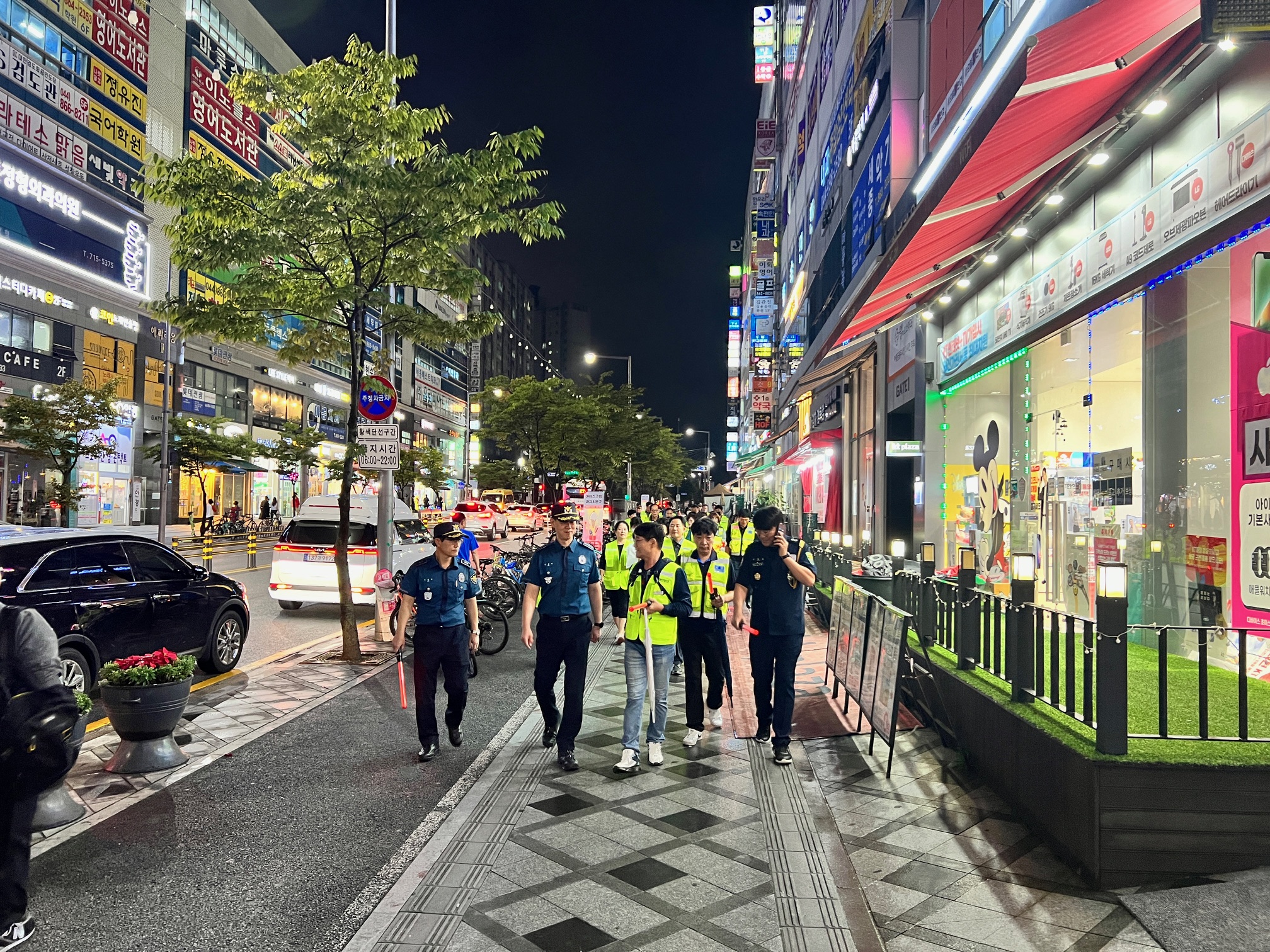 세종남부경찰서, 민·관·경 합동 순찰 실시